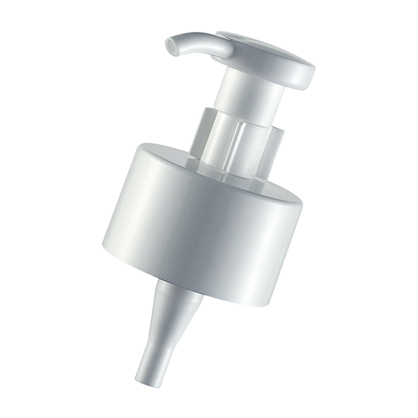 Ф20/410 weiße Lotionspumpe aus Kunststoff mit Clipverschluss